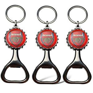 Arsenal Soccer Team Keychain, Bottle Opener, Set of 3